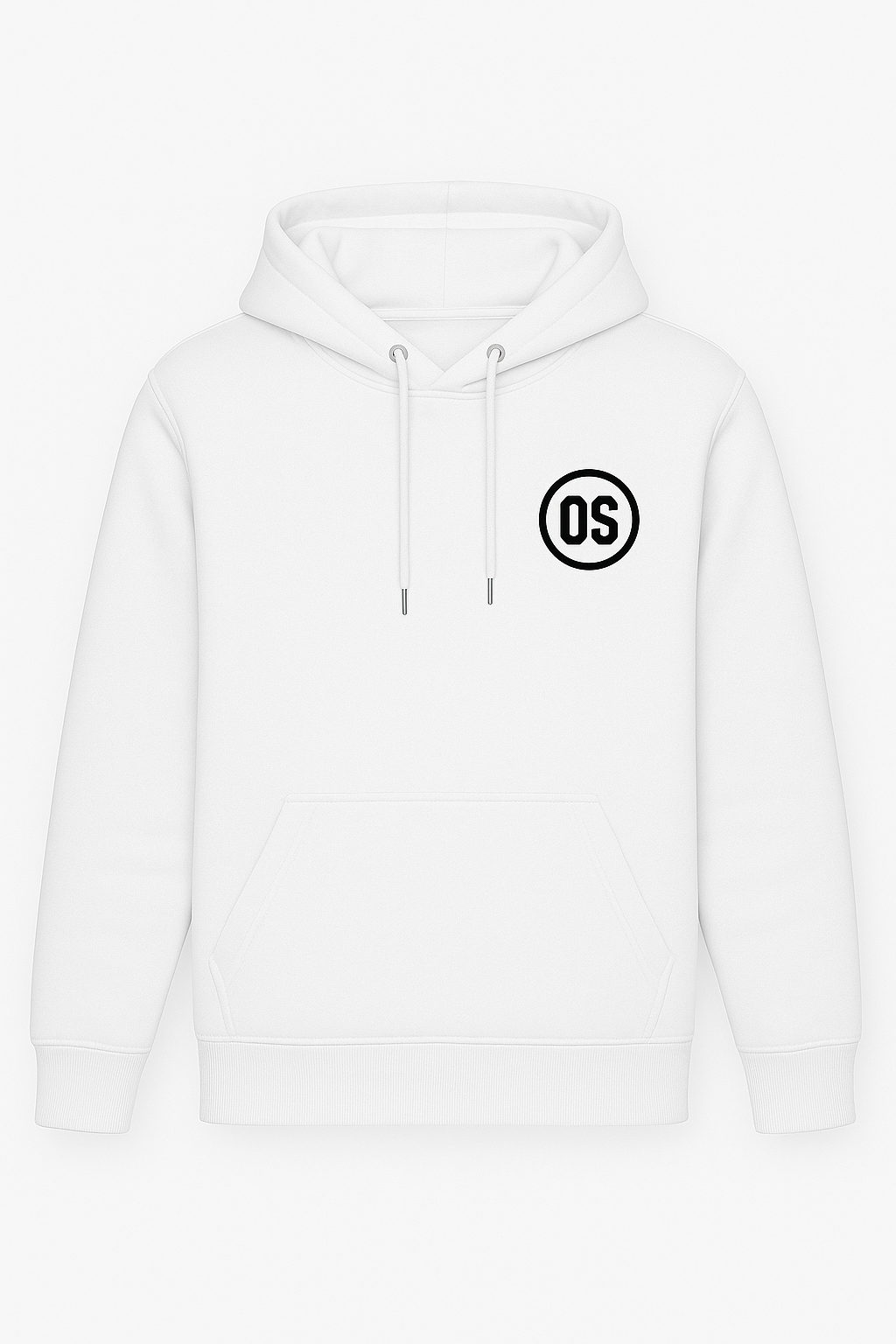Live Unscripted” Hoodie – White